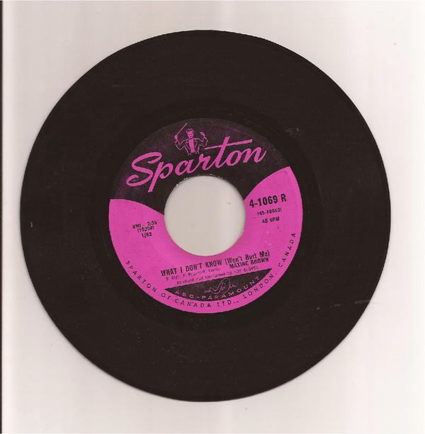 Maxine Brown - What I Don't Know (Won't Hurt Me) / I Got A Funny Kind Of Feeling