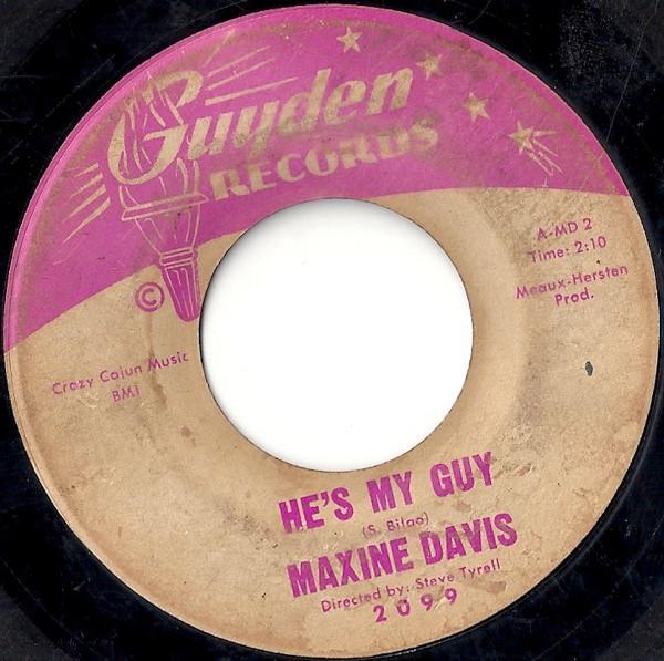 Maxine Davis - He's My Guy / I Found A Love