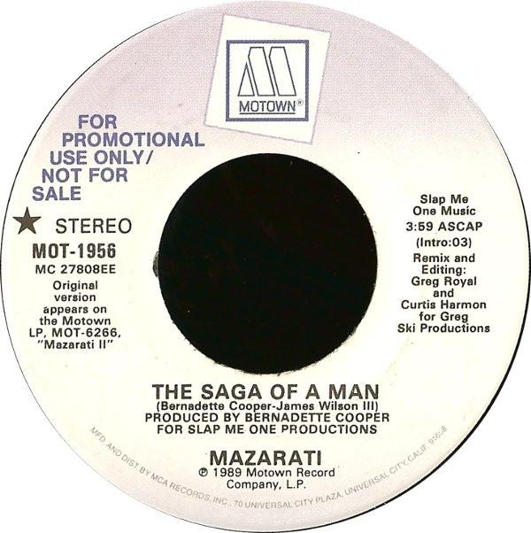 Mazarati - The Saga Of A Man