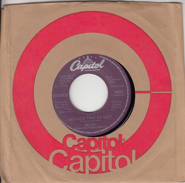 Maze Featuring Frankie Beverly - Golden Time Of Day / Travelin' Man