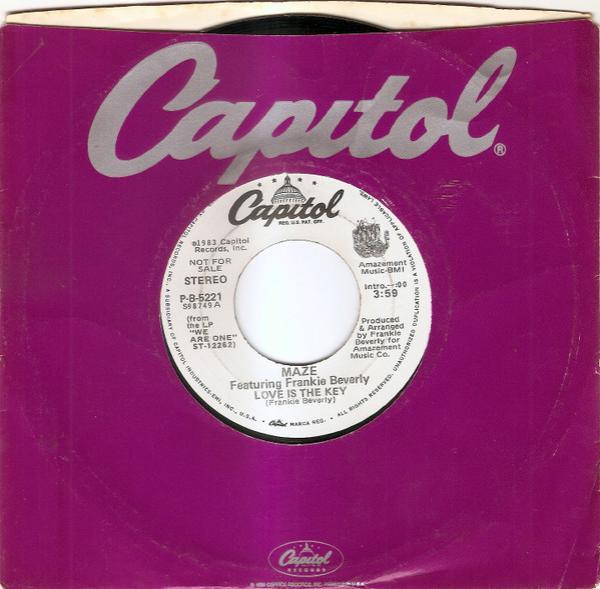Maze Featuring Frankie Beverly - Love Is The Key