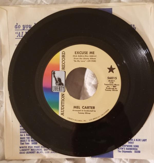 Mel Carter - Excuse Me / The Other Woman