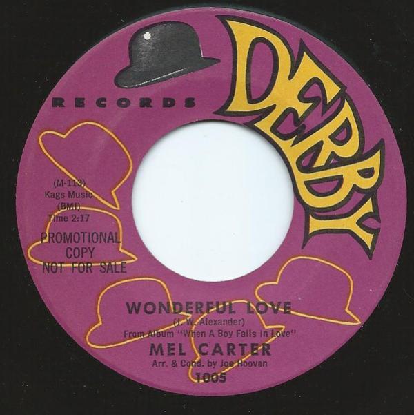 Mel Carter - Time Of Young Love / Wonderful Love