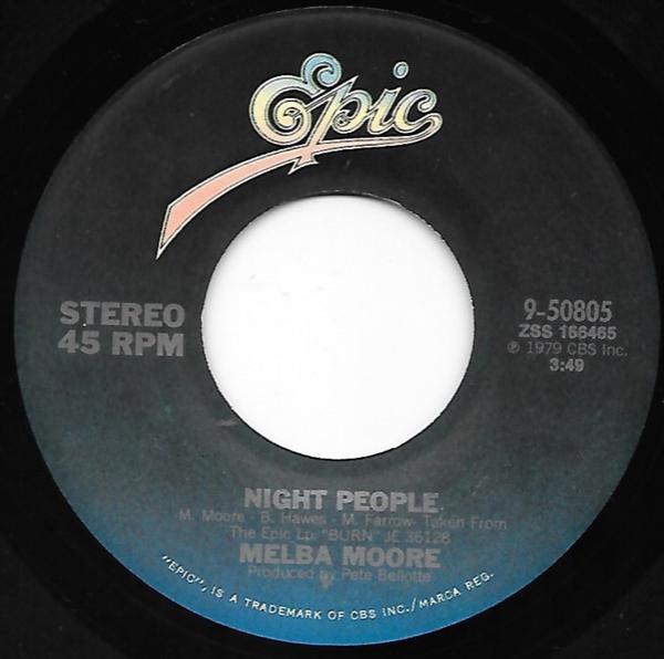 Melba Moore - Night People / Hot And Tasty