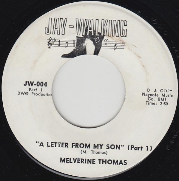 Melverine Thomas - A Letter From My Son