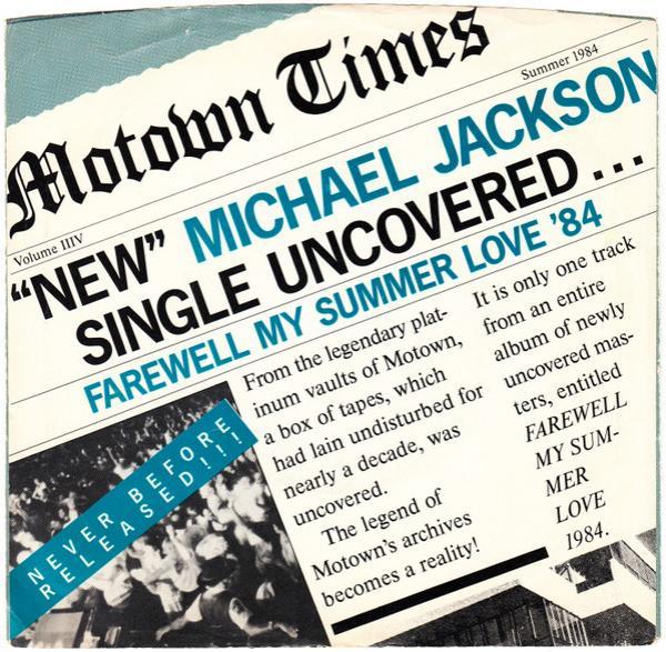 Michael Jackson - Farewell My Summer Love