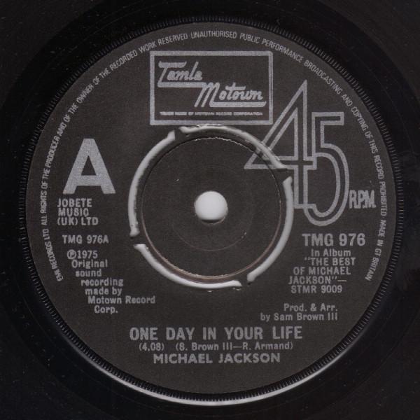 Michael Jackson - One Day In Your Life / Take Me Back