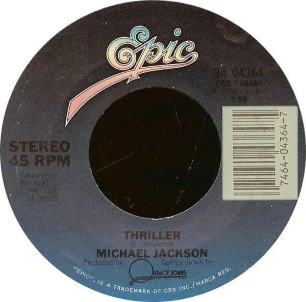 Michael Jackson - Thriller / Can't Get Outta The Rain