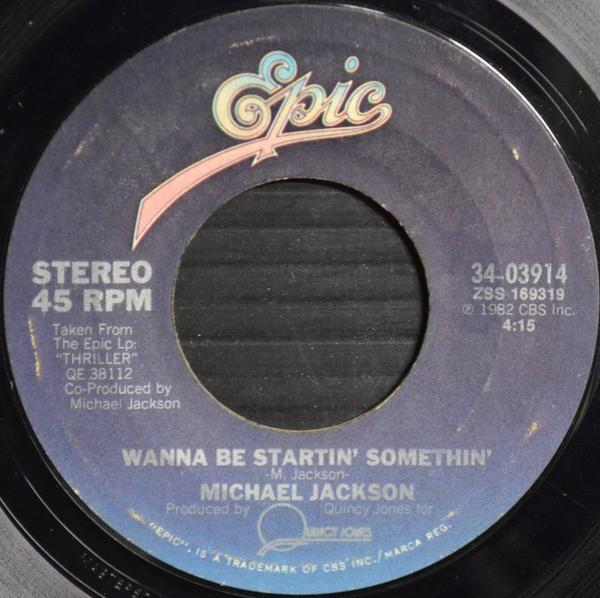 Michael Jackson - Wanna Be Startin' Somethin'