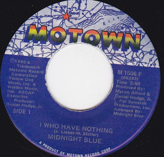 Midnight Blue - I Who Have Nothing