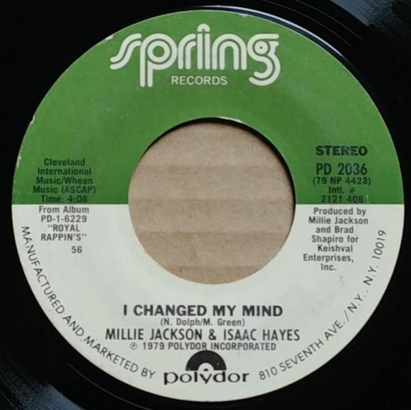 Millie Jackson, Isaac Hayes - I Changed My Mind / Do You Wanna Make Love