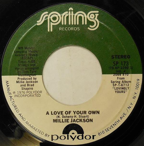 Millie Jackson - A Love Of Your Own