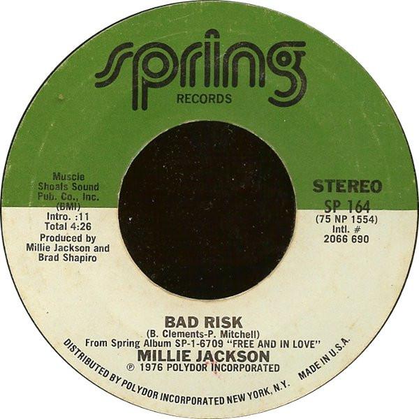 Millie Jackson - Bad Risk / There You Are