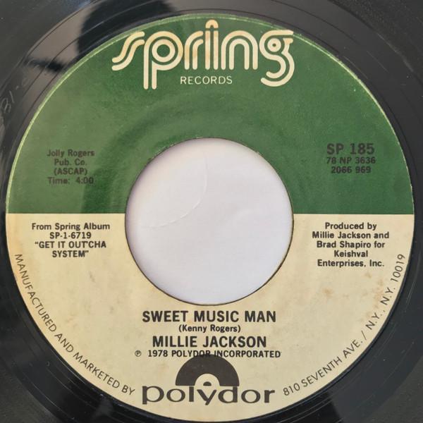 Millie Jackson - Sweet Music Man / Go Out And Get Some (Get It Out'cha System)
