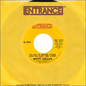 Mitty Collier - I'd Like To Change Places With His Part Time Lover / If This Is Our Last Time