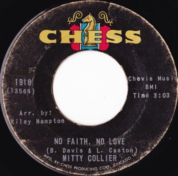 Mitty Collier - No Faith, No Love