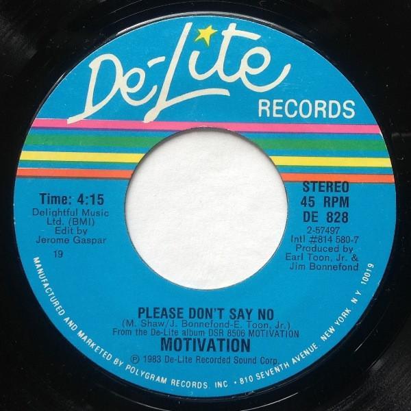 Motivation (2) - Please Don't Say No