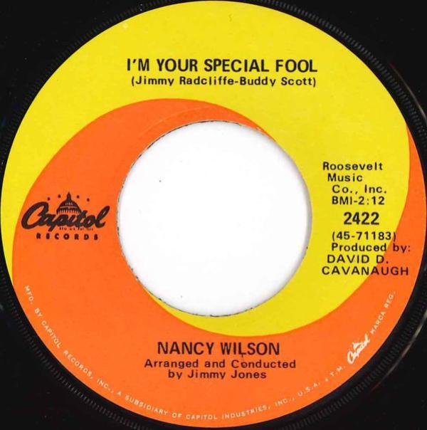 Nancy Wilson - I'm Your Special Fool