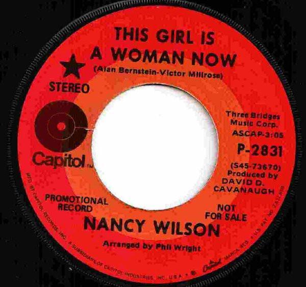 Nancy Wilson - This Girl Is A Woman Now / Trip With Me