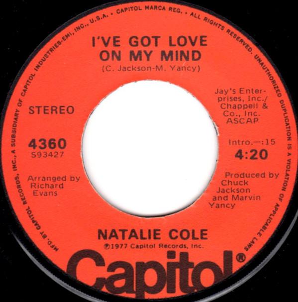 Natalie Cole - I've Got Love On My Mind