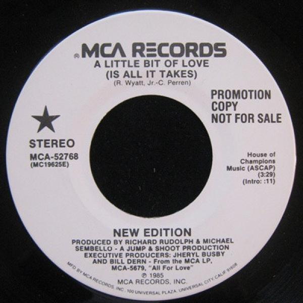 New Edition - A Little Bit Of Love (Is All It Takes)