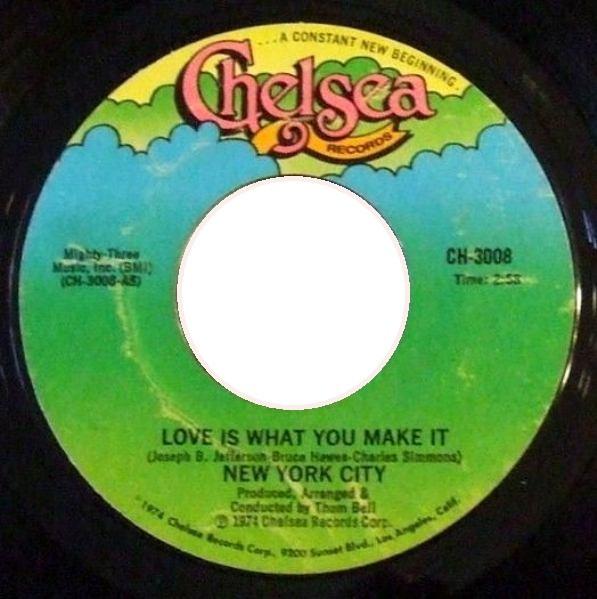 New York City - Love Is What You Make It / Do You Remember Yesterday