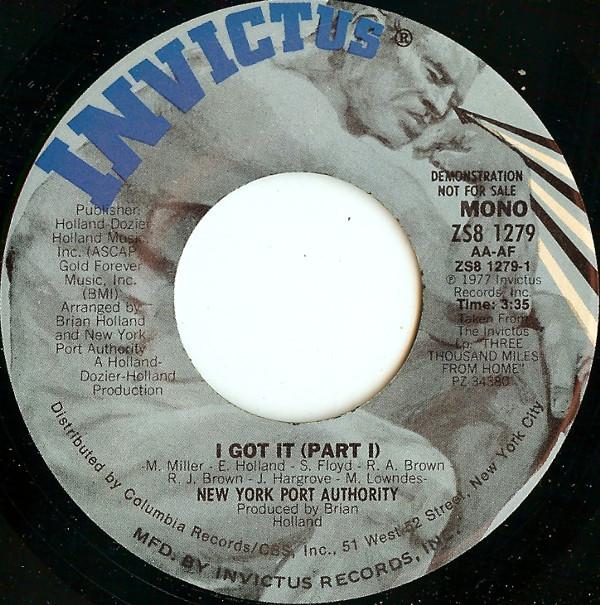 New York Port Authority - I Got It