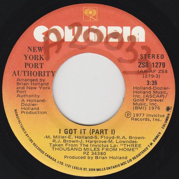 New York Port Authority - I Got It