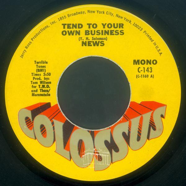 News (3) - Tend To Your Own Business