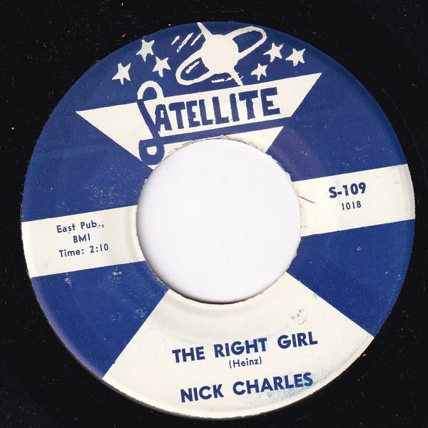 Nick Charles (5) - The Right Girl / Ain't That Love