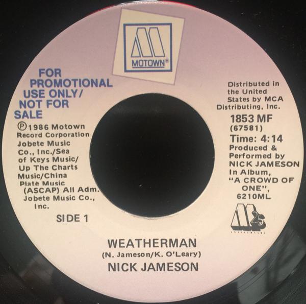 Nick Jameson - Weatherman
