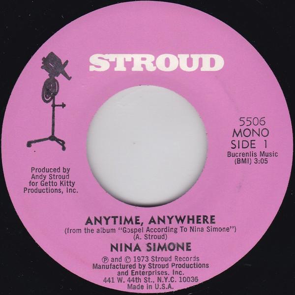 Nina Simone - Anytime, Anywhere