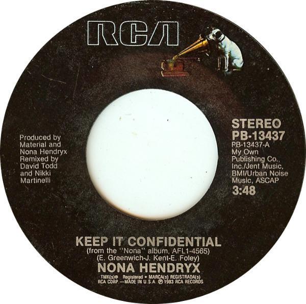 Nona Hendryx - Keep It Confidential