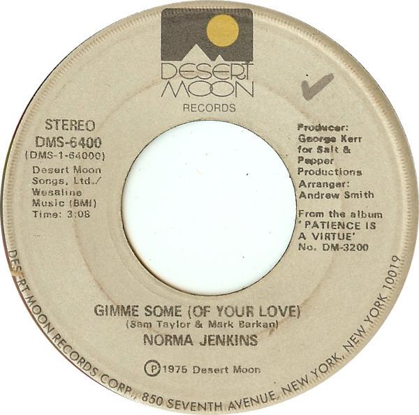 Norma Jenkins - Gimme Some (Of Your Love)