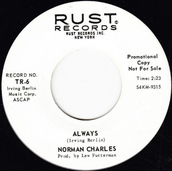 Norman Charles - Always / What A Thing To Happen