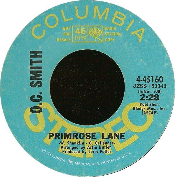 OC Smith - Primrose Lane