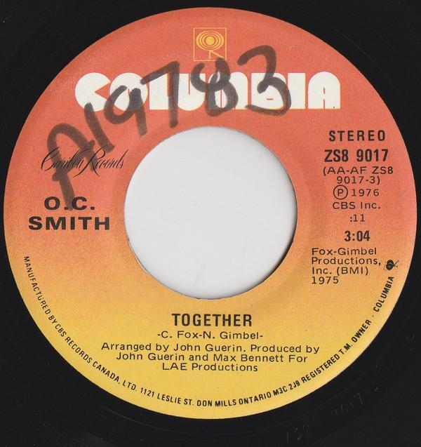 OC Smith - Together / Just Couldn't Help Myself