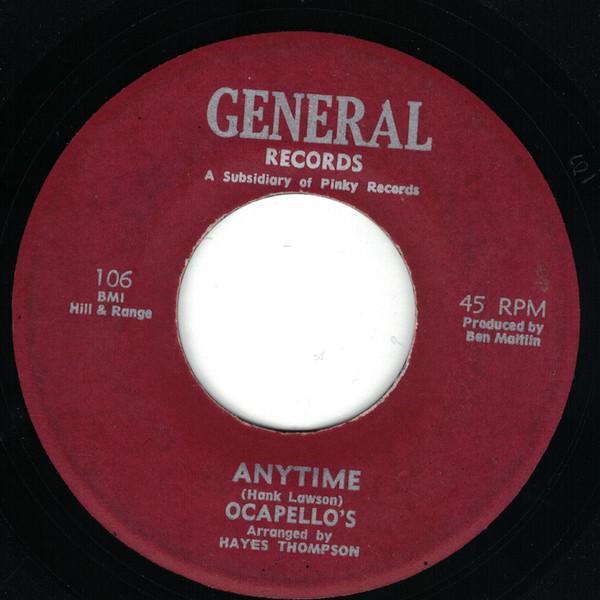 Ocapello's - Anytime / The Stars