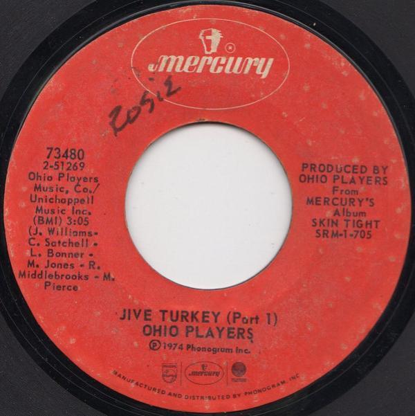 Ohio Players - Jive Turkey (Part 1) / Streakin' Cheek To Cheek