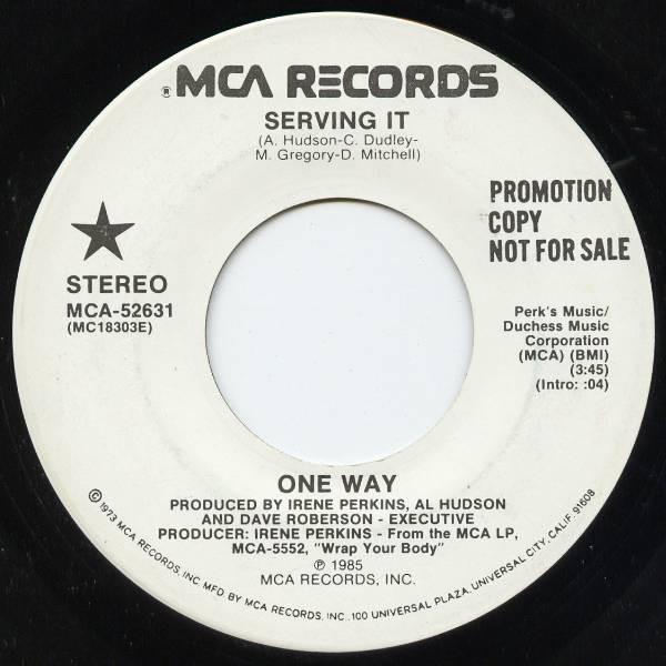 One Way - Serving It
