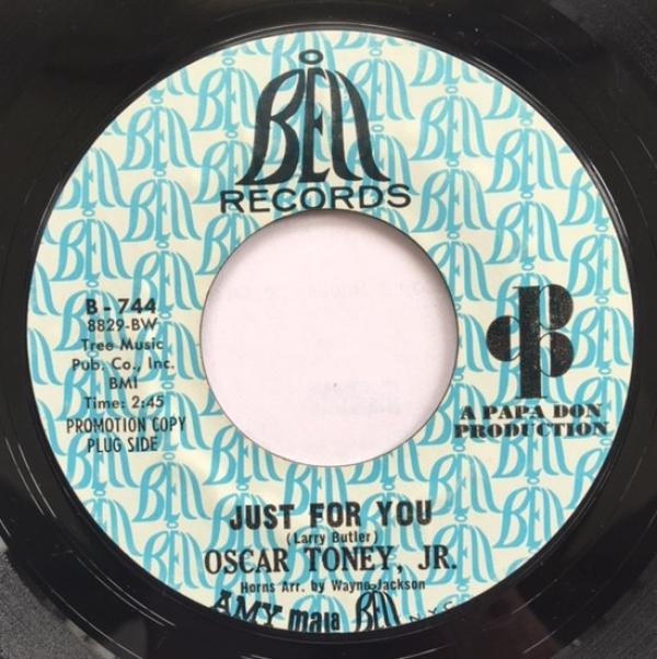 Oscar Toney Jr. - Just For You