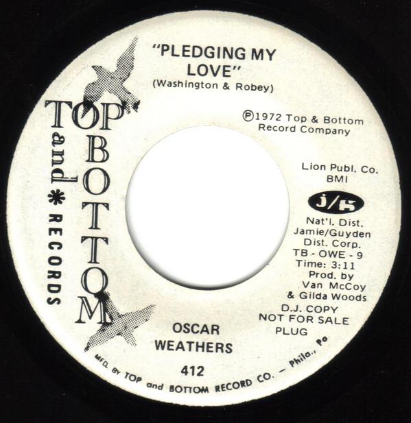 Oscar Weathers - Pledging My Love