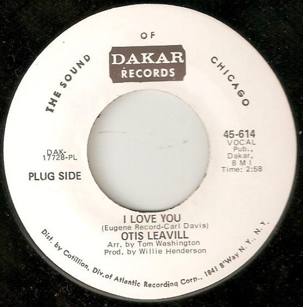 Otis Leavill - I Love You