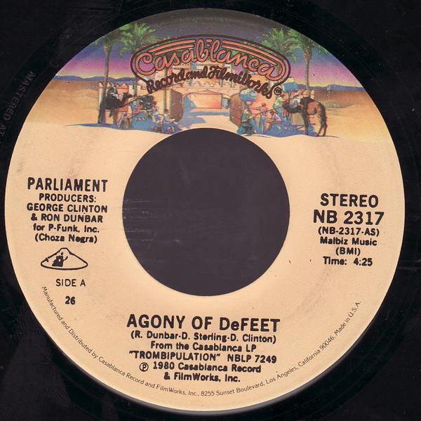 Parliament - Agony Of DeFeet