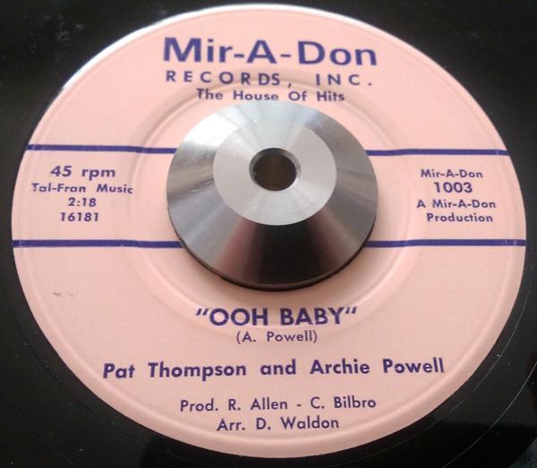 Pat Thompson (2), Archie Powell - Ooh Baby