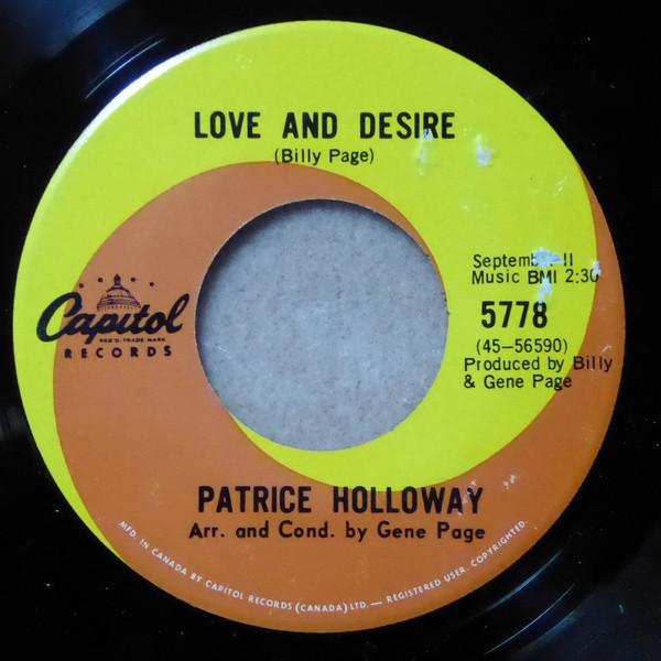 Patrice Holloway - Love And Desire