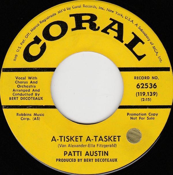 Patti Austin - A Million To One / A-Tisket A-Tasket