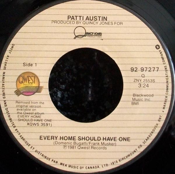 Patti Austin - Every Home Should Have One