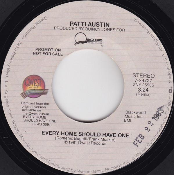 Patti Austin - Every Home Should Have One