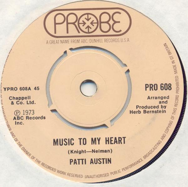 Patti Austin - Music To My Heart / Love 'Em And Leave 'Em Kind Of Love